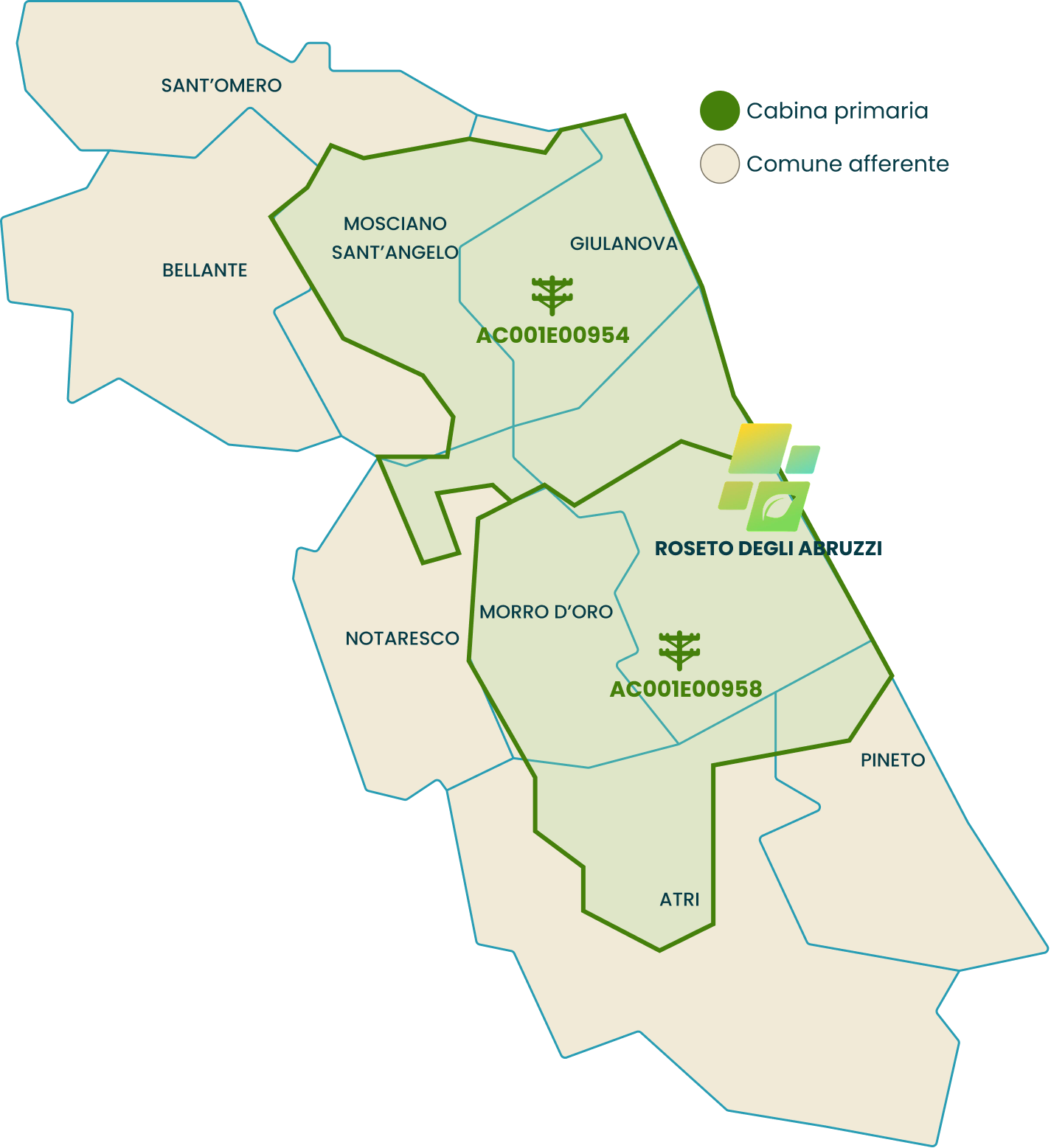 mappa CER Energy Innovation Group